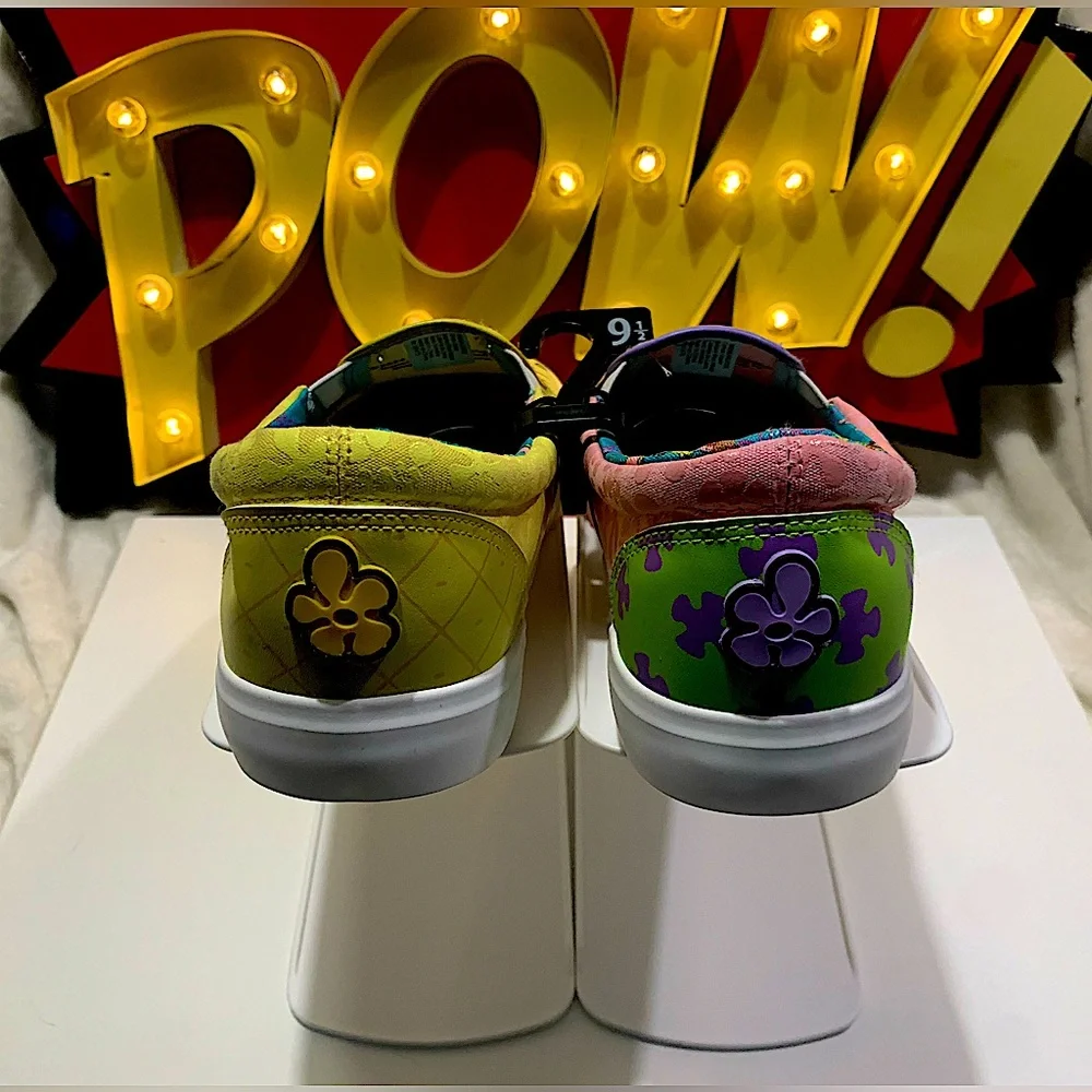 Nickelodeon SpongeBob Women’s Slip-on Sneakers Size 9.5 New WITHOUT Tags